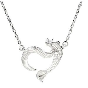 Jeulia dancing by the moonlight mermaid necklace